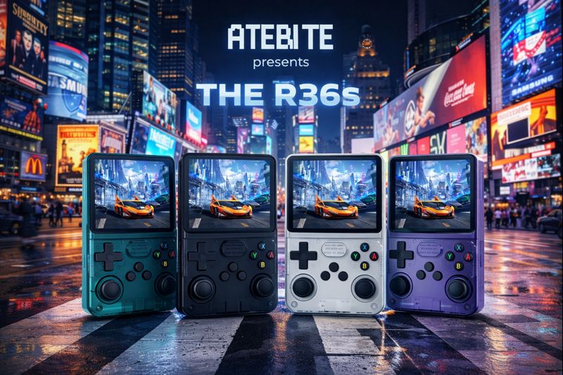 ATEBITE™ R36S Handheld Game Console