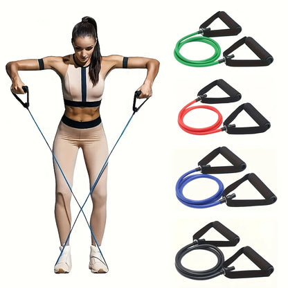 ATEBITE Resistance Bands with Handles (for Home Workouts and Strength Fitness Training)