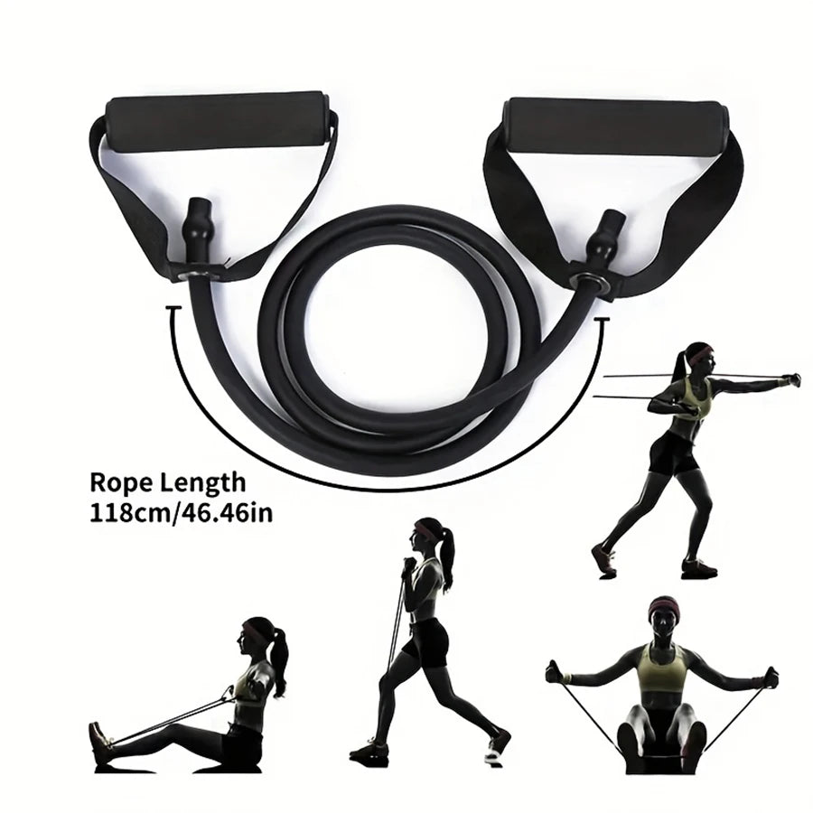 ATEBITE Resistance Bands with Handles (for Home Workouts and Strength Fitness Training)