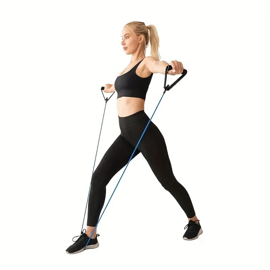 ATEBITE Resistance Bands with Handles (for Home Workouts and Strength Fitness Training)